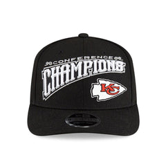 New Era Kansas City Chiefs '24 AFC Black White Red Yellow 9SEVENTY Snapback