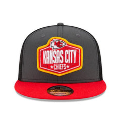 New Era Kansas City Chief Gray Red Orange White Yellow 9Fifty 950 Patch Snapback