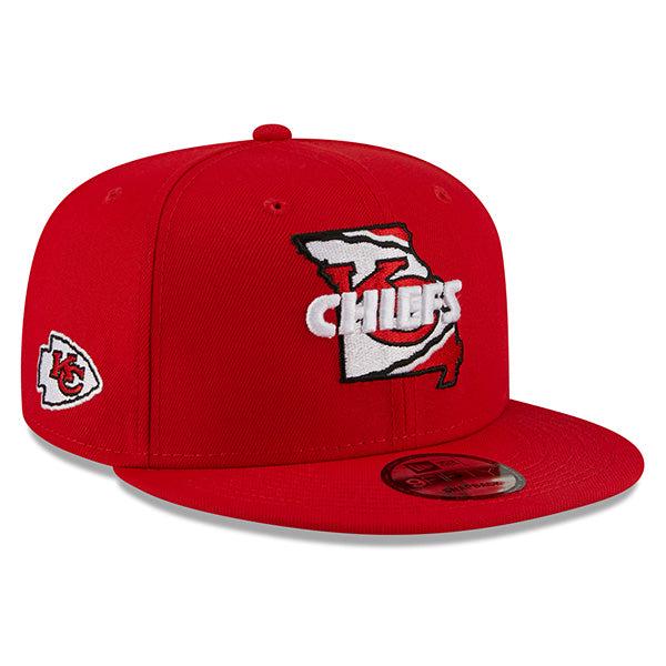 New Era Kansas City Chiefs Red White Black 9Fifty 950 Patch Snapback Cap Hat