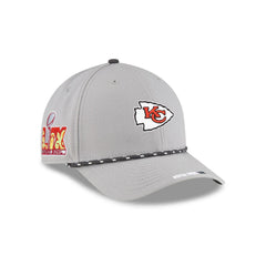 New Era Kansas City Chiefs Grey White Red Blue Yellow 9Forty 940 Patch Snapback