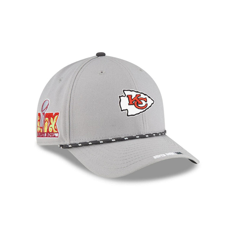 New Era Kansas City Chiefs Grey White Red Blue Yellow 9Forty 940 Patch Snapback