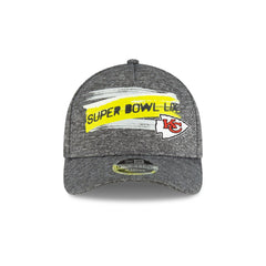 New Era Kansas City Chiefs SB LIX Gray Yellow White 9Forty 940 Patch Snapback