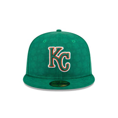 New Era Kansas City Royals St. Patrick's Day 2025 Green Gray 59Fifty 5950 Fitted