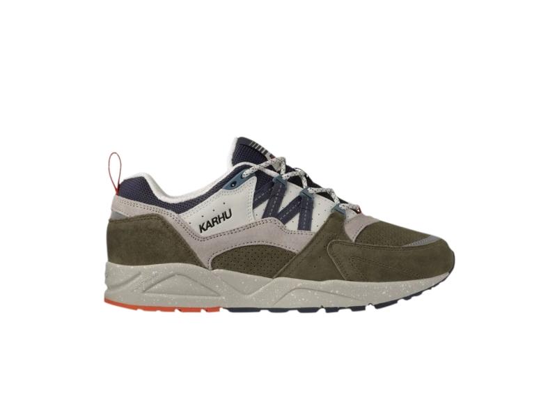 Karhu Fusion 2.0 Capers White Blue Green Orange Shoe Sneaker Trainer