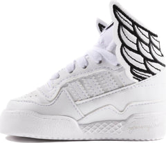 Kids Adidas Jeremy Scott New Wings White Black GY1848 Sneaker Shoe Trainer
