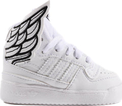Kids Adidas Jeremy Scott New Wings White Black GY1848 Sneaker Shoe Trainer