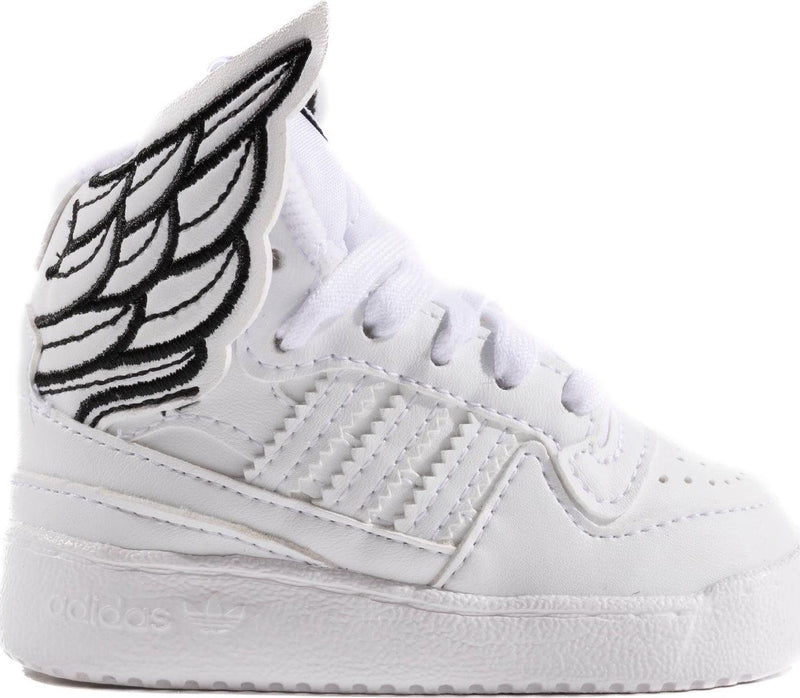 Kids Adidas Jeremy Scott New Wings White Black GY1848 Sneaker Shoe Trainer