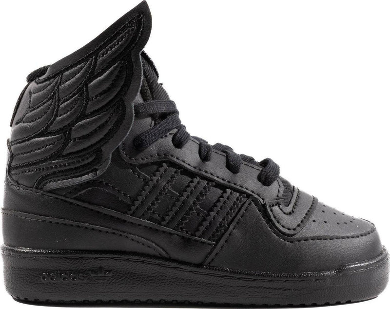Kids Adidas Jeremy Scott New Wings Black White GY1849 Sneaker Shoe Trainer
