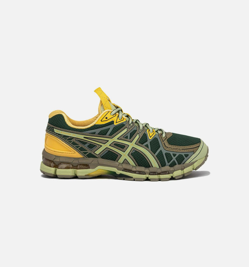 Asics Kiko Kostadinov X UB10 Hunter Green Jade Yellow Grey 1203A640.300 Sneaker