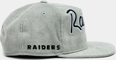 New Era Las Vegas Raiders Corduroy White Black Green 9Fifty 950 Patch Snapback