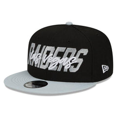 New Era Las Vegas Oakland LA Raiders '22 Gray White 9Fifty 950 Patch Snapback