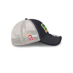New Era Los Angeles Angels Black White Gray 9Twenty 920 Adjustable Patch Cap Hat
