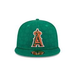New Era LA Angels St. Patrick's Day 2025 Green Gray 59Fifty 5950 Patch Fitted