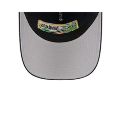 New Era Los Angeles Angels Black White Gray 9Twenty 920 Adjustable Patch Cap Hat