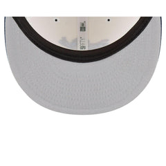 New Era LA Clippers Mascot White Blue Gray 59Fifty 5950 Patch Fitted Cap Hat