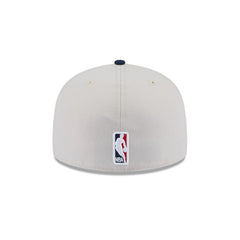 New Era LA Clippers '25 ASG Chrome White Blue Gray 59Fifty 5950 Patch Fitted Hat
