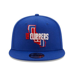 New Era LA Clippers LOCAL Royal Blue Red White 9Fifty 950 Patch Snapback Cap Hat