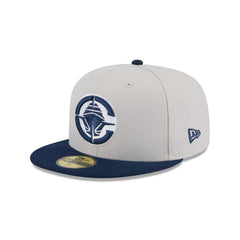 New Era LA Clippers '25 ASG Chrome White Blue Gray 59Fifty 5950 Patch Fitted Hat