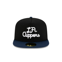 New Era Los Angeles Clippers Dashmark Mesh Black  Blue Gray 59Fifty 5950 Fitted