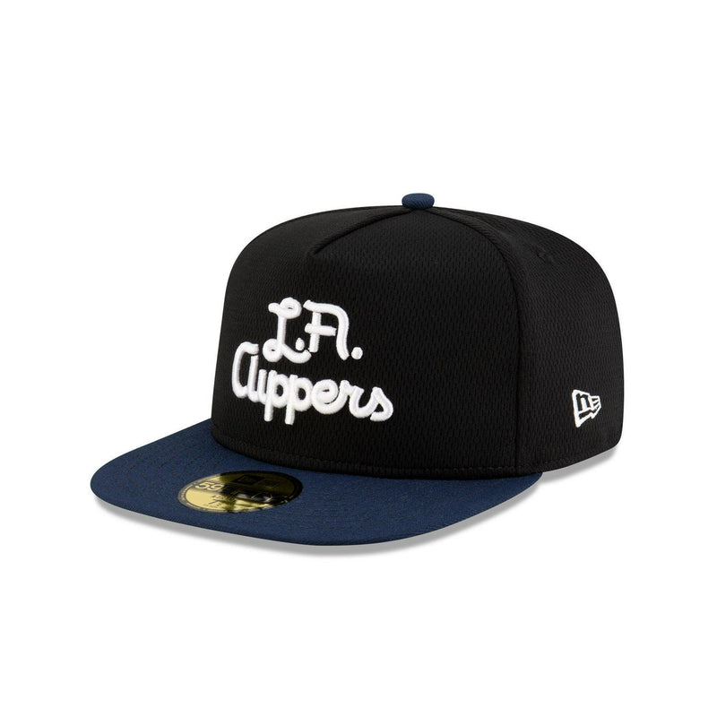New Era Los Angeles Clippers Dashmark Mesh Black  Blue Gray 59Fifty 5950 Fitted