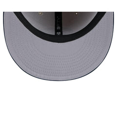 New Era LA Clippers '25 ASG Chrome White Blue Gray 59Fifty 5950 Patch Fitted Hat