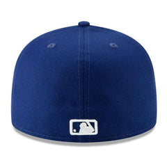 New Era LA Dodgers Royal Blue Silver FRACTURED Logo 59Fifty 5950 Patch Fitted