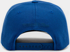 Mitchell and Ness Los Angeles Dodgers Pro Pinch Blue White Patch Snapback Cap