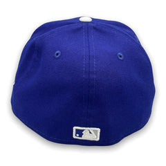 New Era LA Dodgers '88 WS Blue White Grey 59Fifty 5950 Patch Fitted Cap Hat