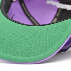 Mitchell And Ness LA Guerrillas ESPORTS DIAMOND CUT Lavender Black Snapback Hat