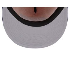 New Era Los Angeles Lakers Gold Blue Gray 59Fifty 5950 Patch Fitted Cap Hat
