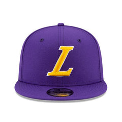 New Era LA Lakers Purple Yellow White 9Fifty 950 Patch Snapback Cap Hat