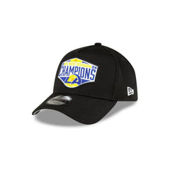 New Era Los Angeles Rams Black White Blue Yellow Gray 9Forty 940 Patch Snapback