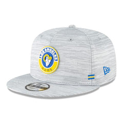 New Era LA Rams '20 Gray Blue Yellow 9Fifty 950 Patch Snapback Cap Hat