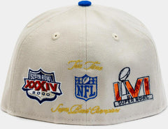 New Era LA Rams World Class Grey Blue Yellow Red 59Fifty 5950 Patch Fitted Cap