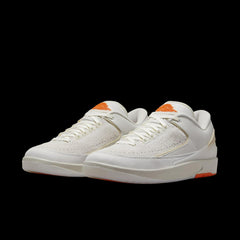 Nike AIR JORDAN 2 RETRO LOW SPWhite Orange DV7128-110 Sneaker Shoe Trainer