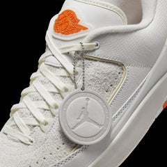 Nike AIR JORDAN 2 RETRO LOW SPWhite Orange DV7128-110 Sneaker Shoe Trainer