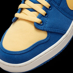 Nike AJKO 1 TRUE BLUE SOLD SAIL White Yellow DO5047-407 Sneaker Shoe Trainer