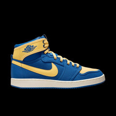 Nike AJKO 1 TRUE BLUE SOLD SAIL White Yellow DO5047-407 Sneaker Shoe Trainer