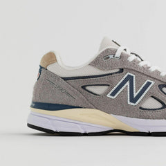 MENS NEW BALANCE 990V4 GREY NAVY