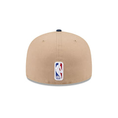 New Era Memphis Grizzlies '24 Draft Beige Blue Gray 59Fifty 5950 Patch Fitted