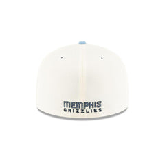 New Era Memphis Grizzlies Mascot White Light Blue Gray 59Fifty 5950 Patch Fitted