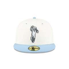 New Era Memphis Grizzlies Mascot White Light Blue Gray 59Fifty 5950 Patch Fitted