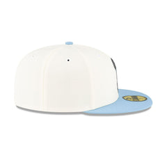 New Era Memphis Grizzlies Mascot White Light Blue Gray 59Fifty 5950 Patch Fitted