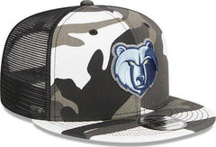 New Era Memphis Grizzlies Camo Blue White USA ARMY 9Fifty 950 Patch Snapback Cap