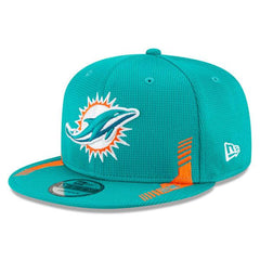 New Era Miami Dolphins '21 Aqua Orange White Red Blue 9Fifty 950 Patch Snapback