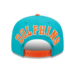 New Era Miami Dolphins Blue Teal Orange Green Black 9Fifty 950 Patch Snapback