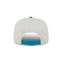 New Era Miami Dolphins Pro Bowl White Blue Gray The Golfer Patch Snapback Hat