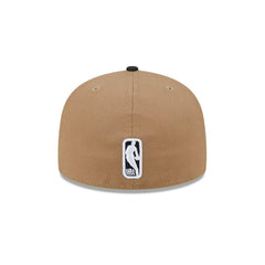 New Era Miami Heat Brown Red Black Gray 59Fifty 5950 Patch Fitted Cap Hat