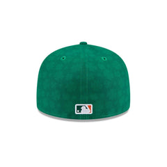 New Era Miami Marlins St. Patrick's Day 2025 Green Gray 59Fifty 5950 Fitted Hat