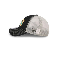 New Era Miami Marlins Black White Gray 9Twenty 920 Adjustable Patch Cap Hat